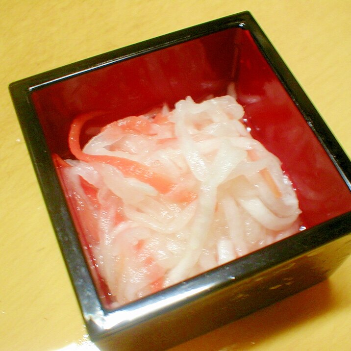 おせち レモン風味の紅白なます